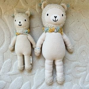 cuddle and kind 2 dolls Lola the llama
